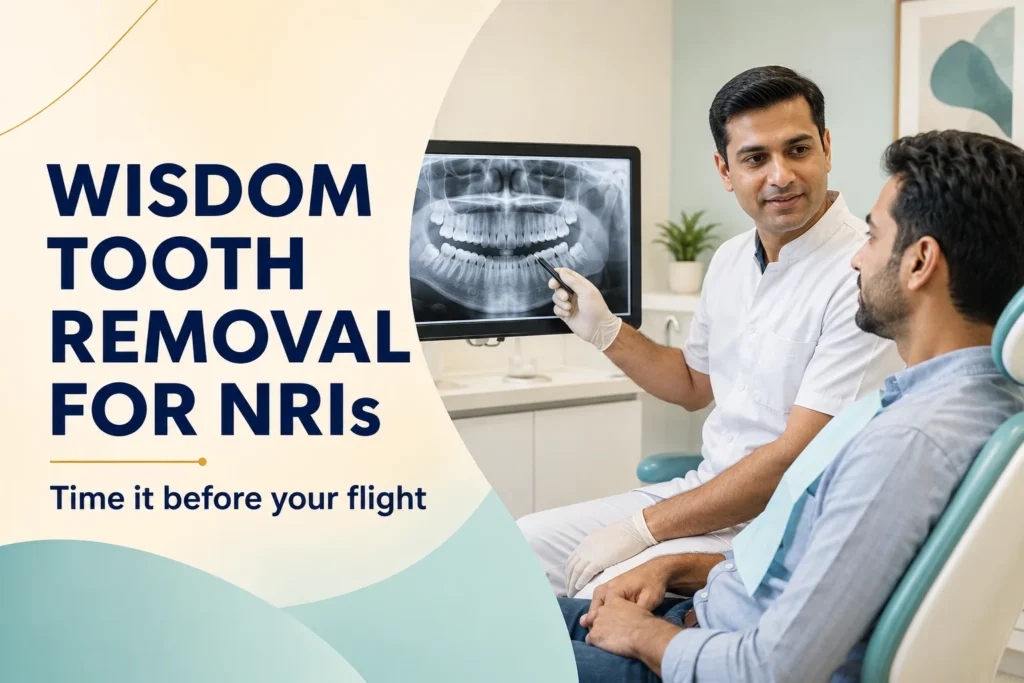 Wisdom tooth removal planning for NRIs visiting Vadodara